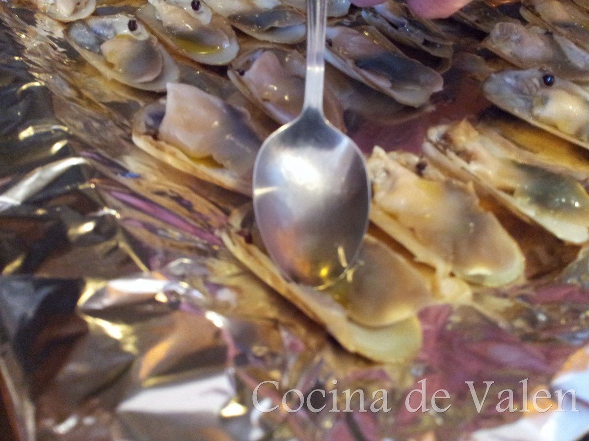 Machas a la Parmesana