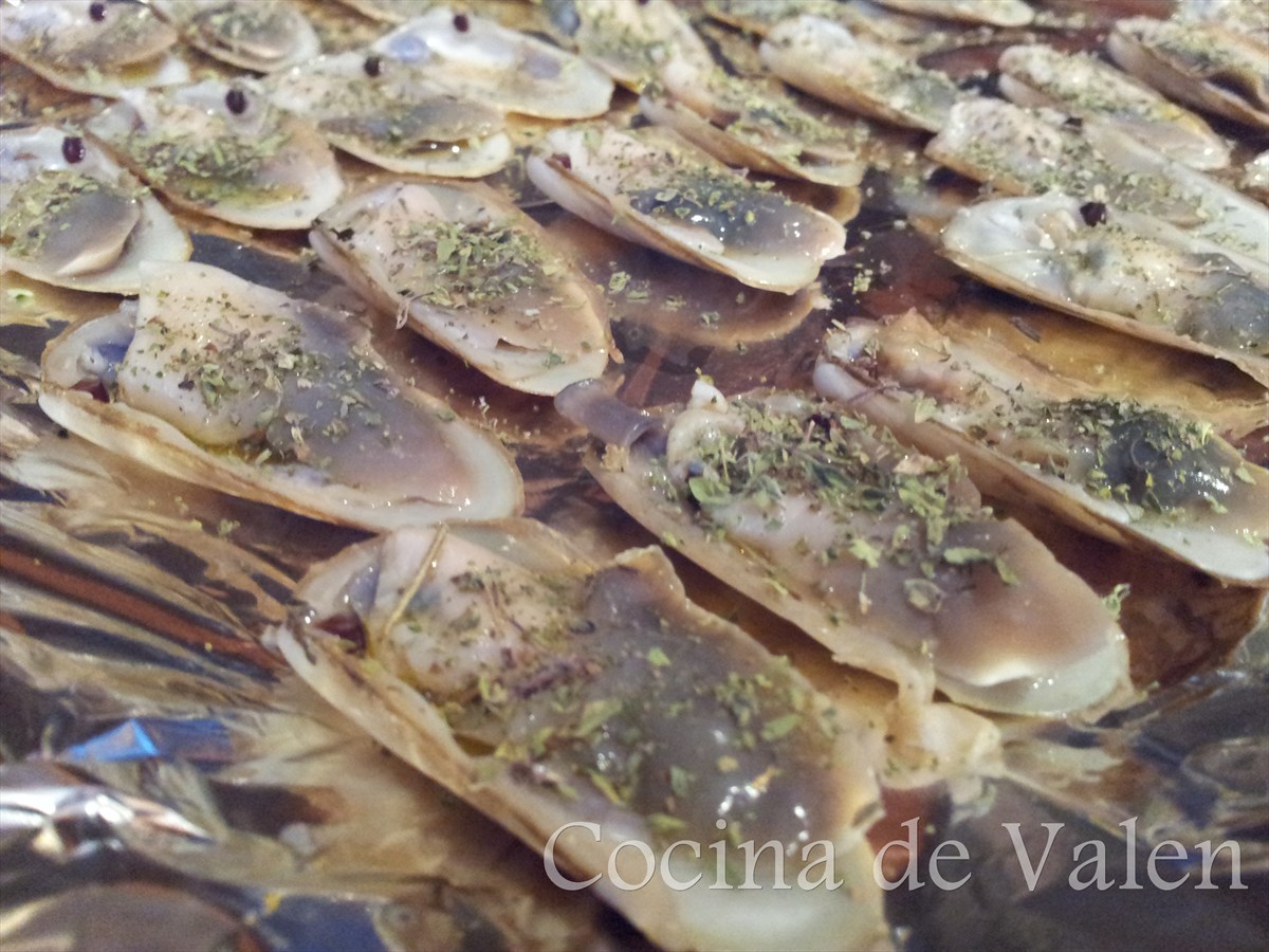 Machas a la Parmesana