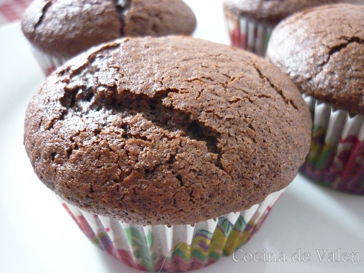 Magdalenas de Chocolate
