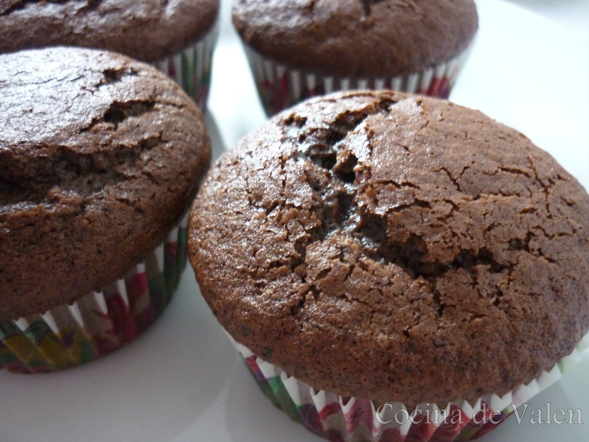 Magdalenas de Chocolate
