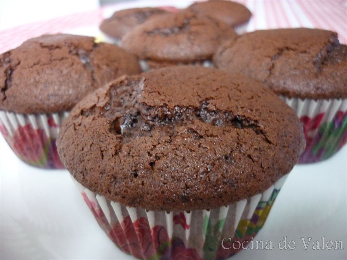 Magdalenas de Chocolate
