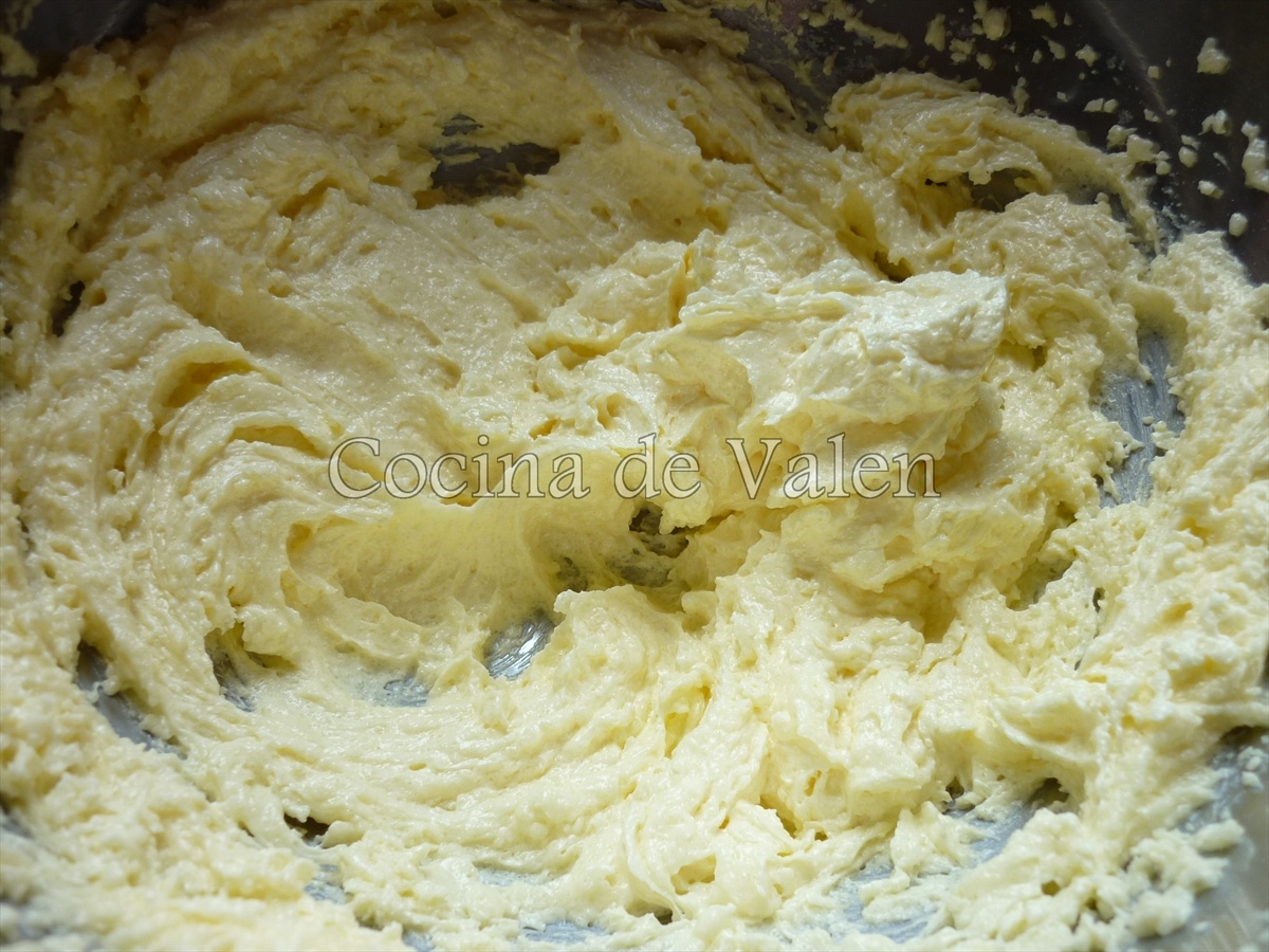 Margarina y azucar