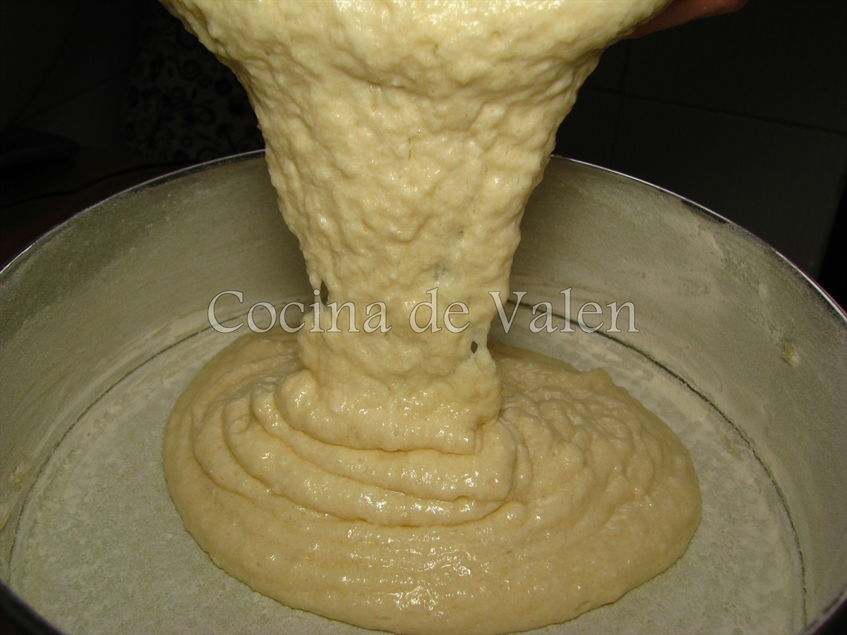 Bizcocho de coco - Cocina de Valen