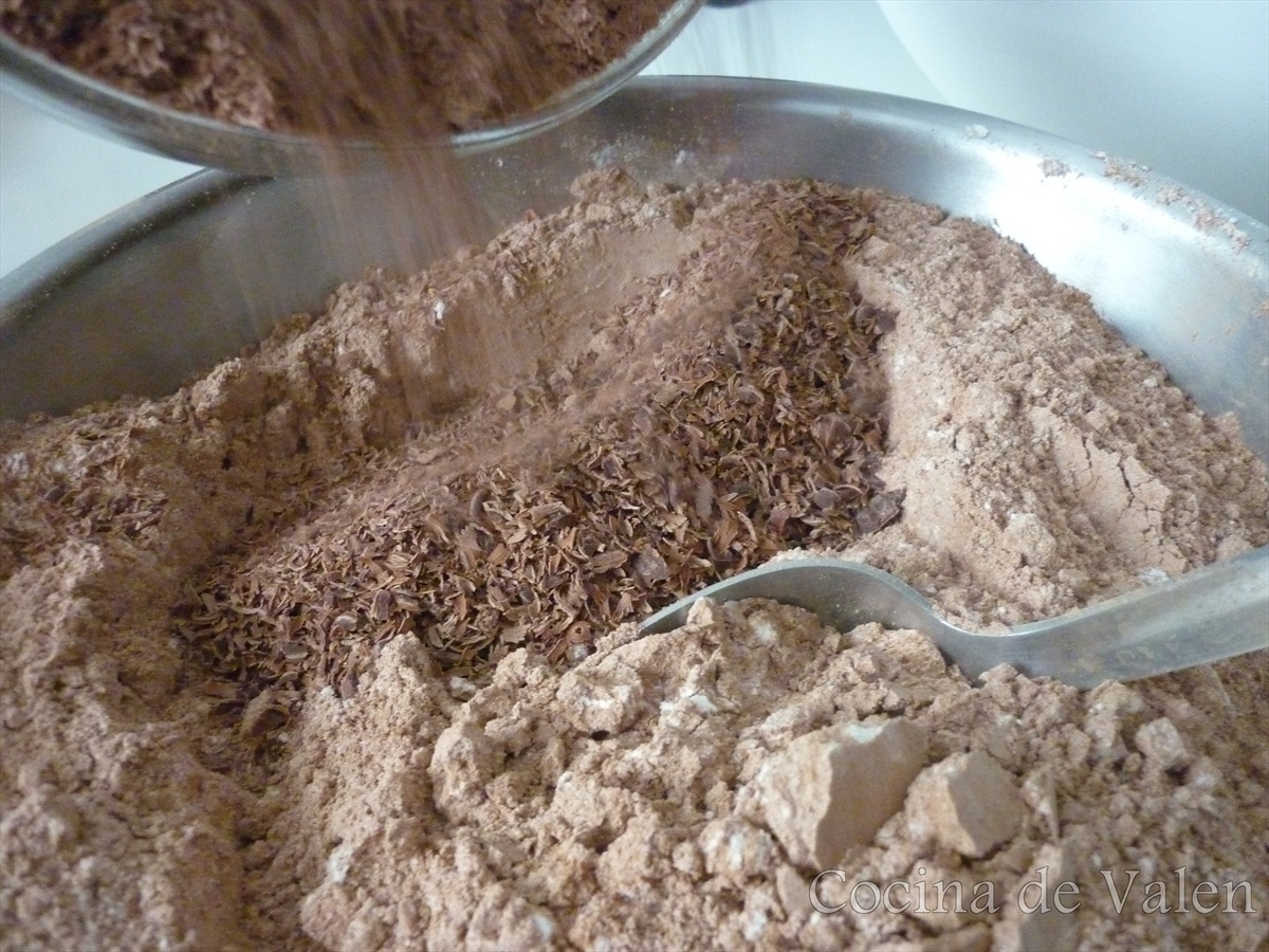 Preparación de la Torta Negra de Navidad
