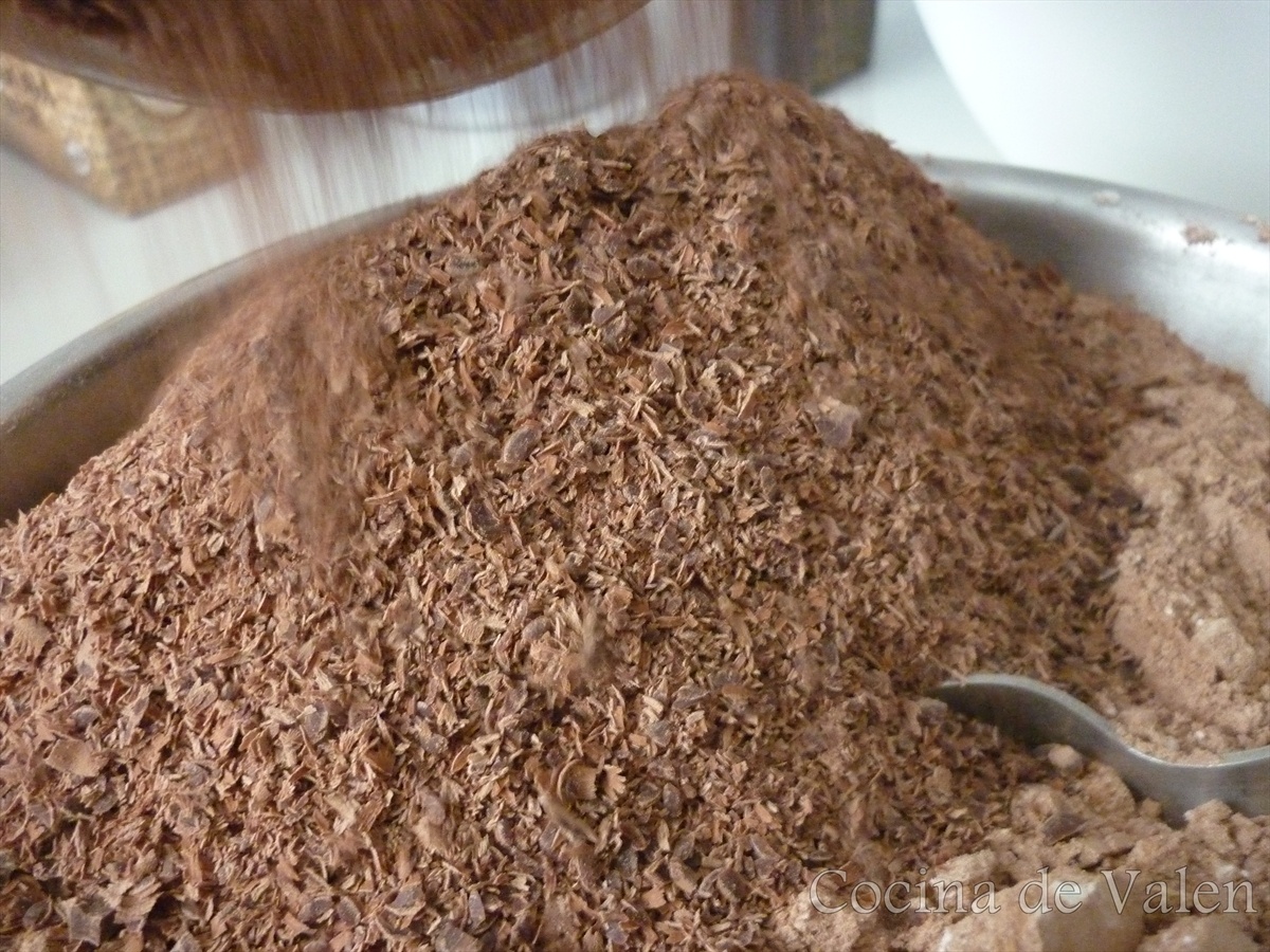 Preparación de la Torta Negra de Navidad