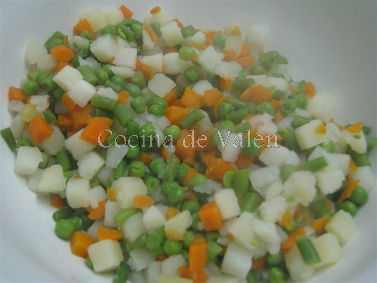 Ensalada de Gallina - Cocina de Valen