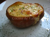 Papas rellenas al horno - Cocina de Valen
