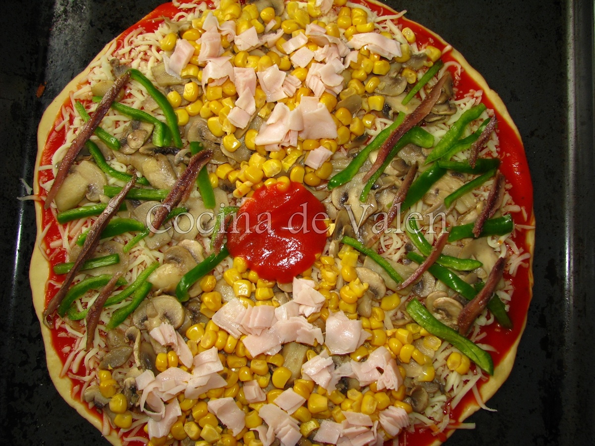 Pizza - Cocina de Valen
