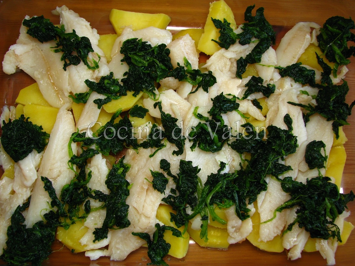 Bacalao a la crema - Cocina de Vale