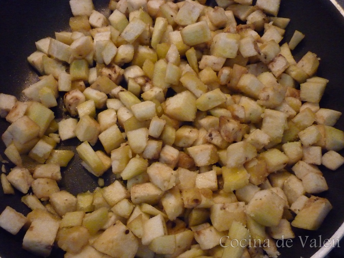 Berenjenas al ajillo - Cocina de Valen