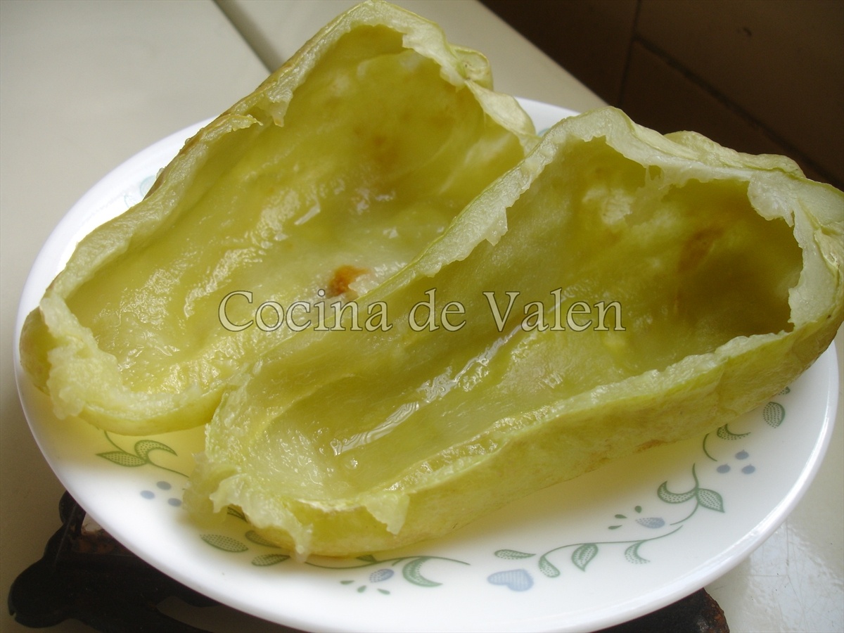 Chayotas Gratinadas - Cocina de Valen