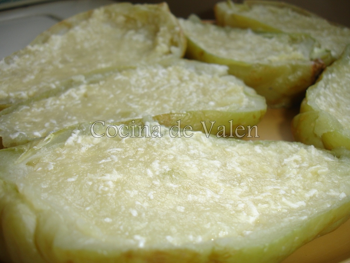 Chayotas Gratinadas - Cocina de Valen