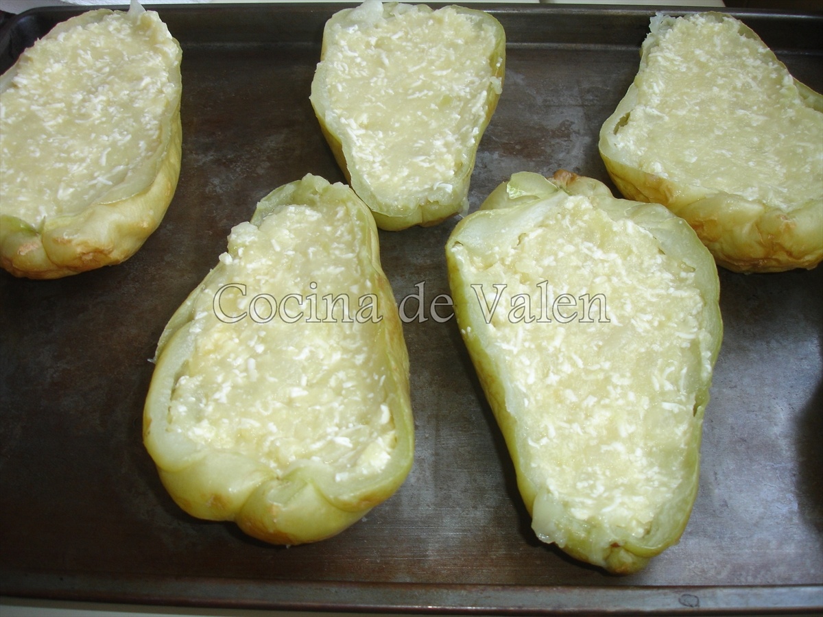 Chayotas Gratinadas - Cocina de Valen