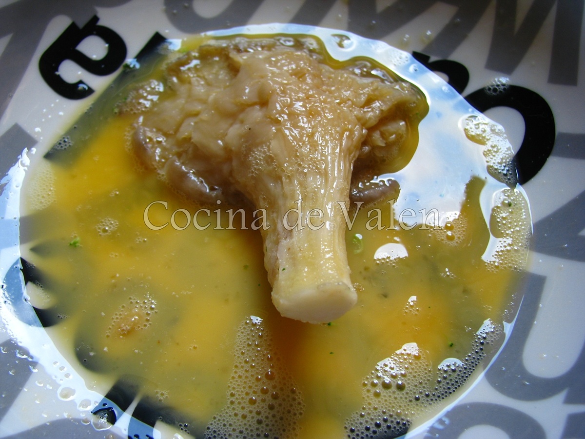 Setas empanizadas con ali oli - Cocina de Valen