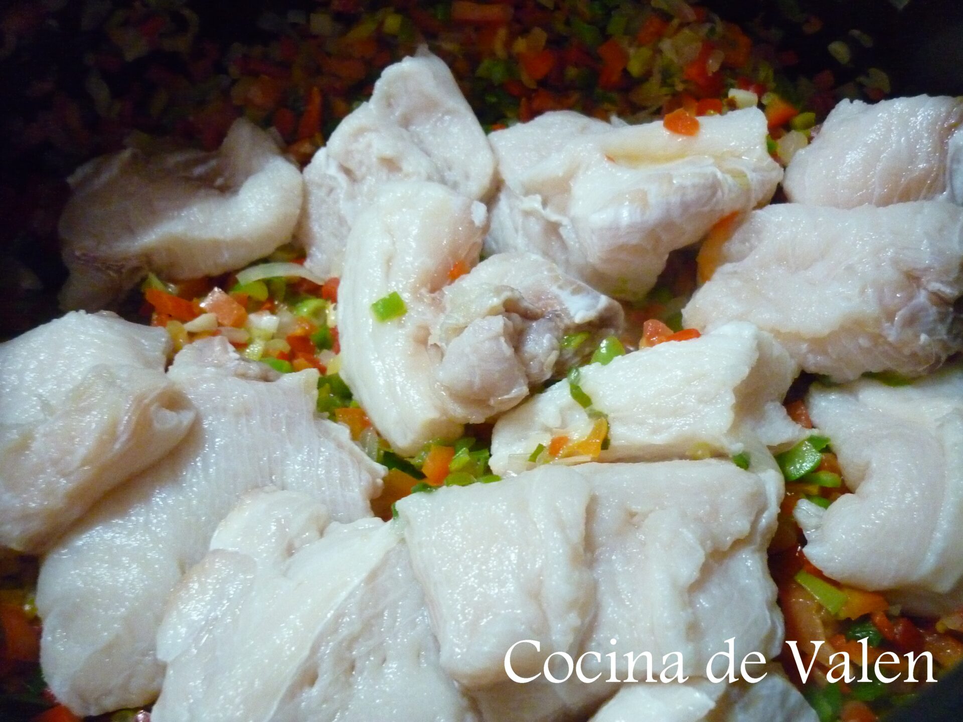 Preparación del Cazón