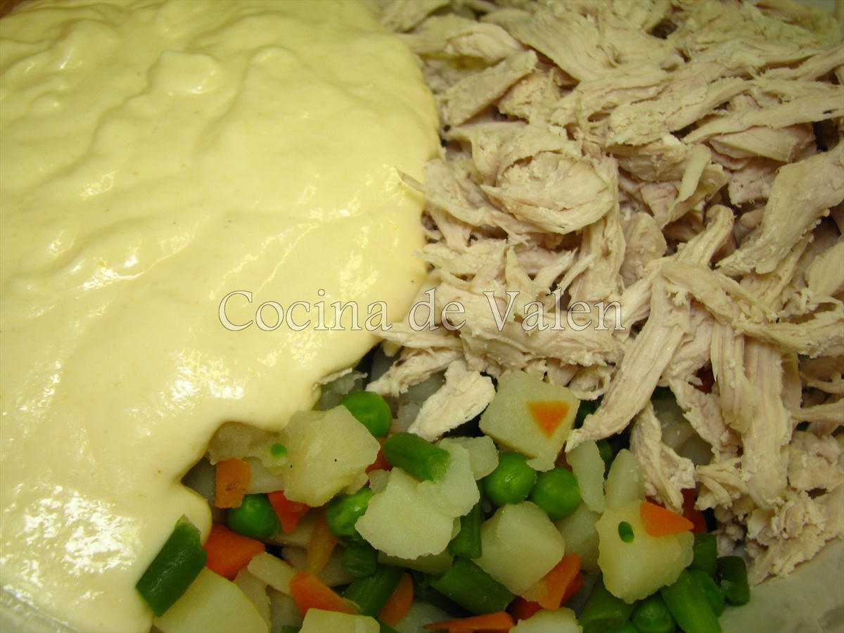 Ensalada de Gallina - Cocina de Valen