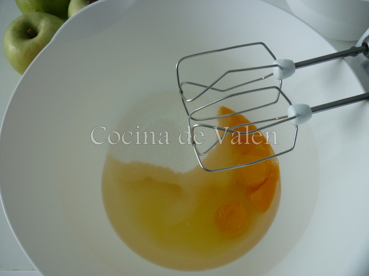 Torta de Manzana, nueces y caramelo - Marca de Agua