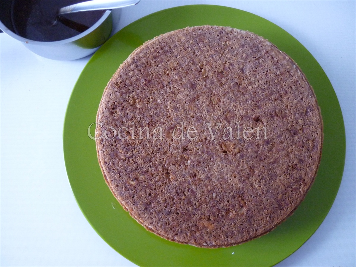 Torta de Manzana, nueces y caramelo - Marca de Agua