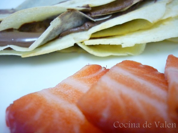Crepes de nutella