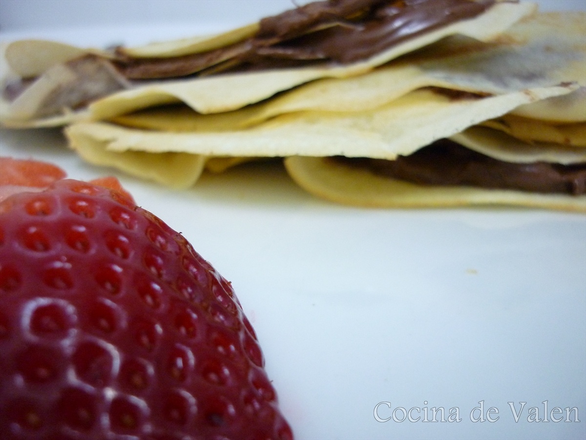 Crepes de nutella