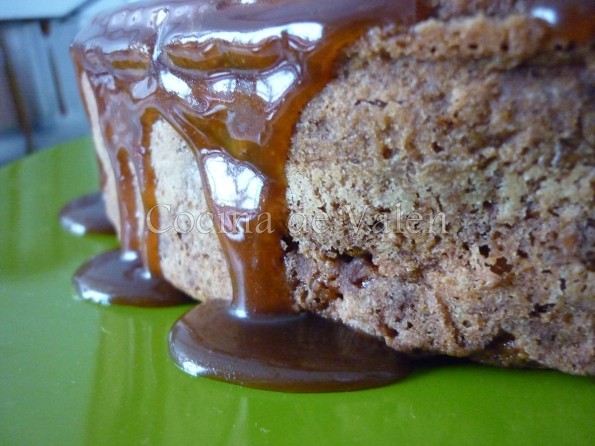 Torta de Manzana, nueces y caramelo