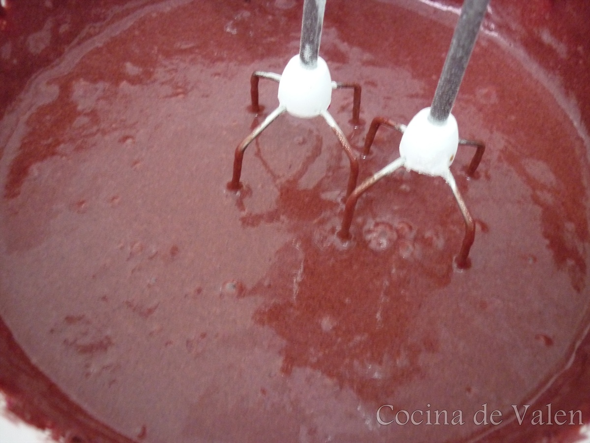 Torta de chocolate y remolacha