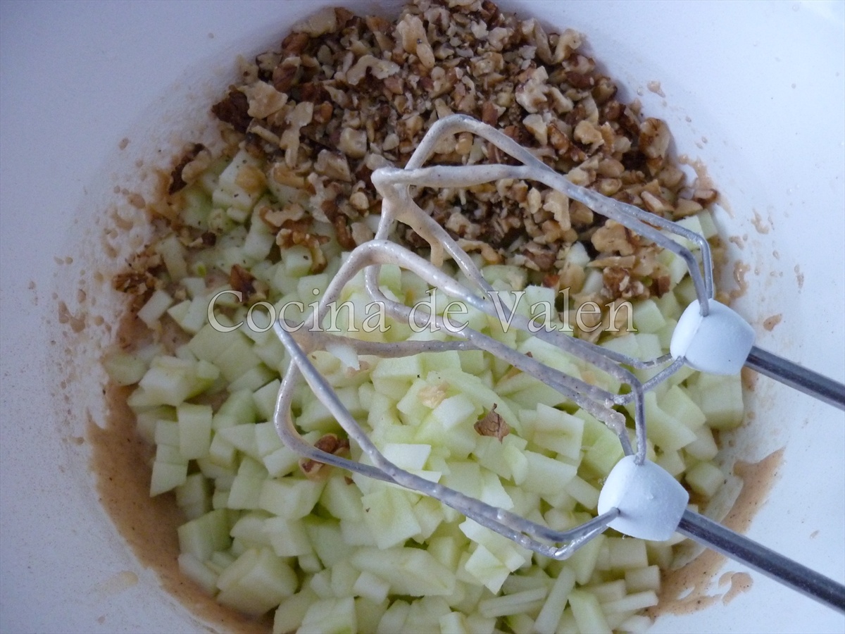 Torta de Manzana, nueces y caramelo - Marca de Agua