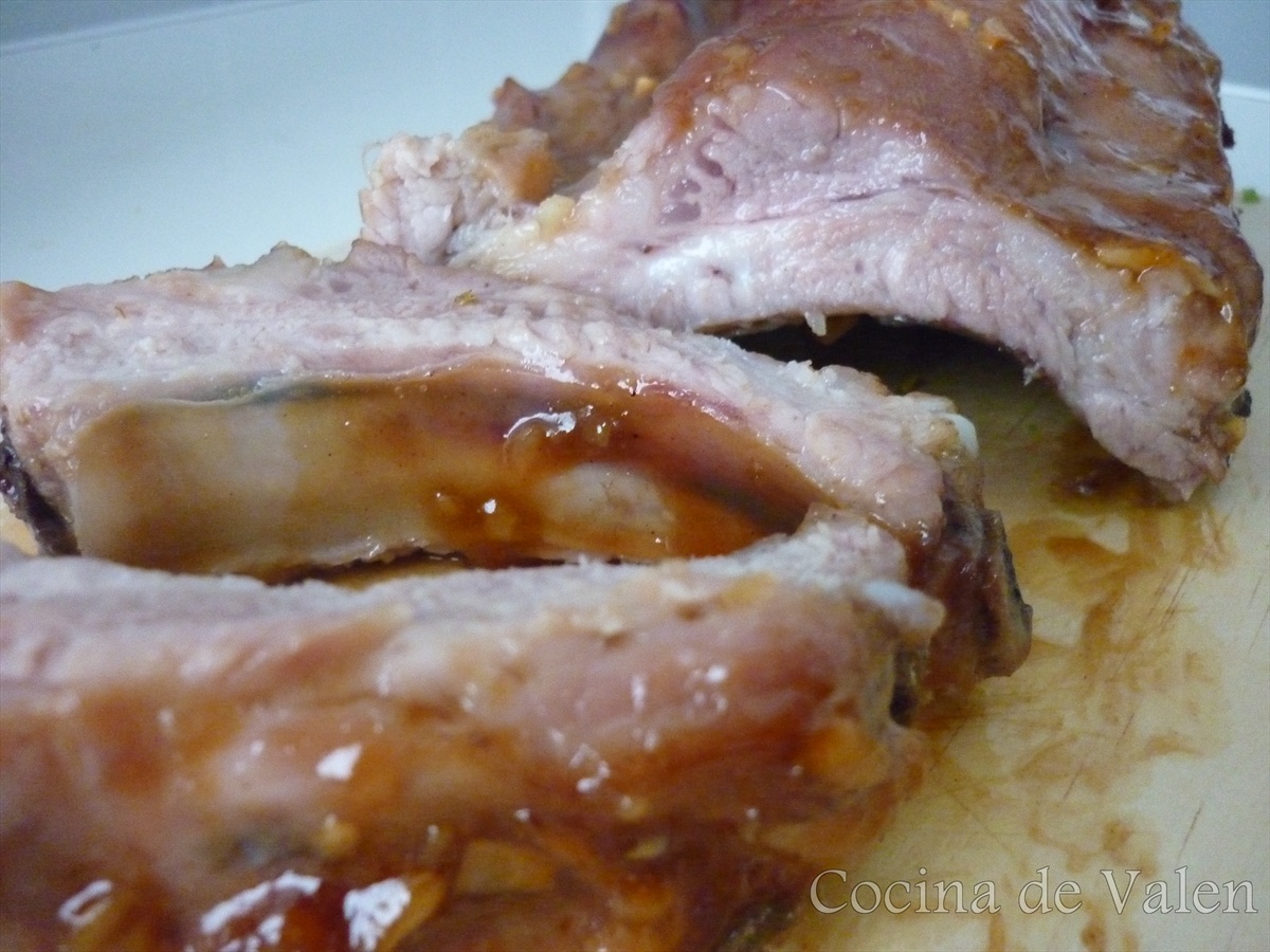 Costillas de cerdo al horno