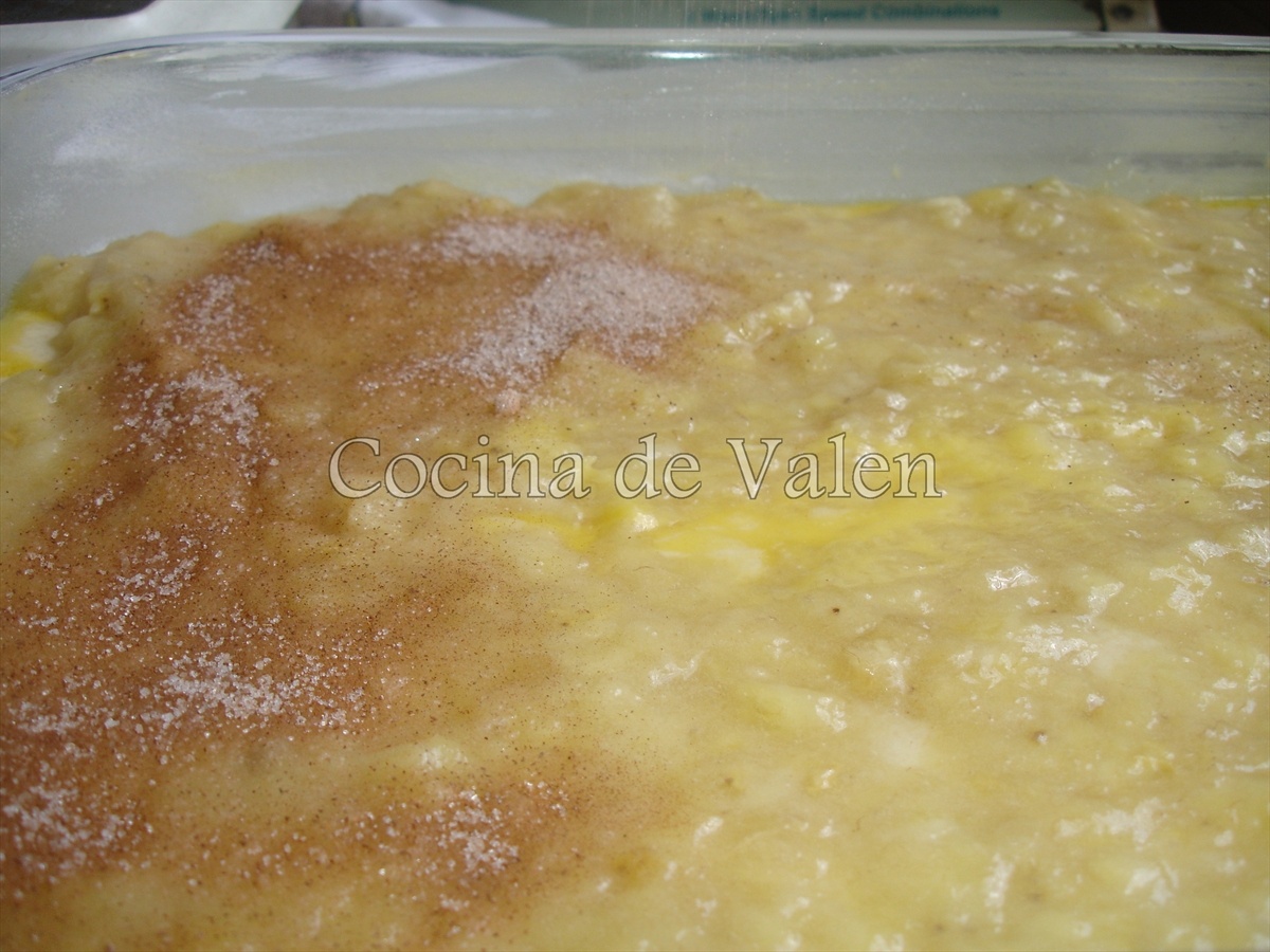 Torta de Cambur - Cocina de Valen