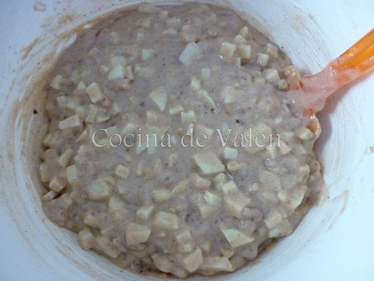 Torta de Manzana, nueces y caramelo - Marca de Agua