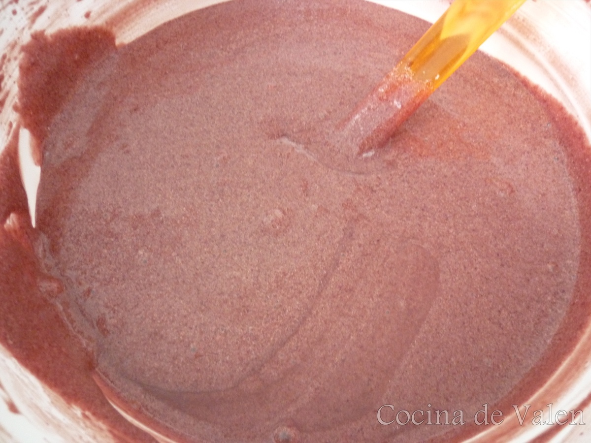 Torta de chocolate y remolacha