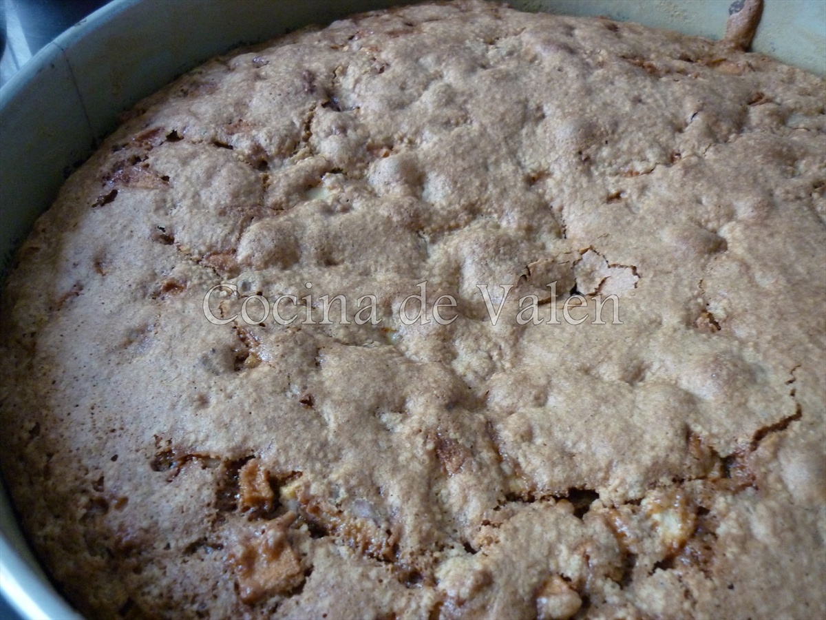 Torta de Manzana, nueces y caramelo - Marca de Agua