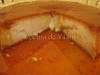 Quesillo criollo venezolano