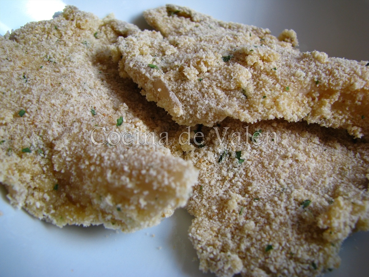 Setas empanizadas con ali oli - Cocina de Valen