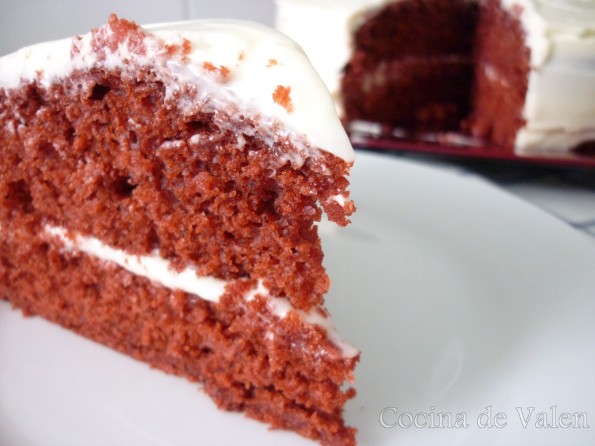 Tarta Red Velvet - Cocina de Valen