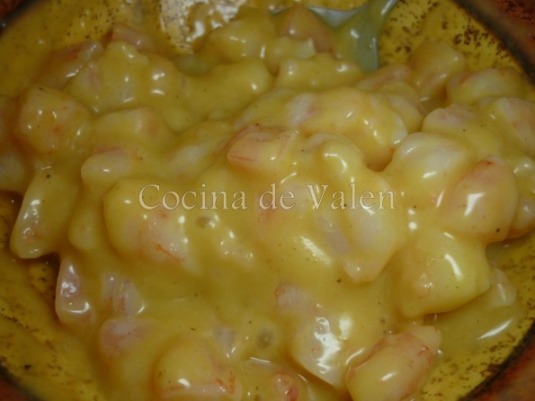 Topping de Gambas listo - Sushi Paso a Paso - Cocina de Valen
