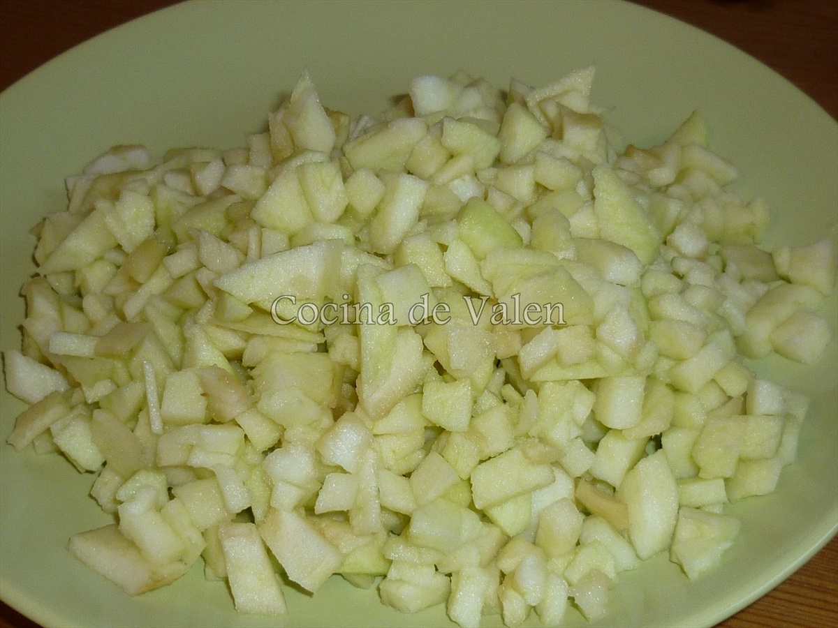Bizcocho de Manzana - Cocina de Valen
