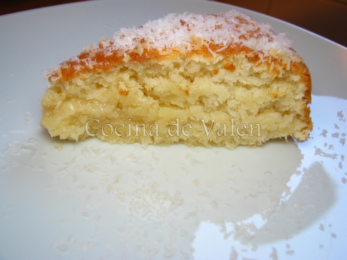 Bizcocho de coco - Cocina de Valen
