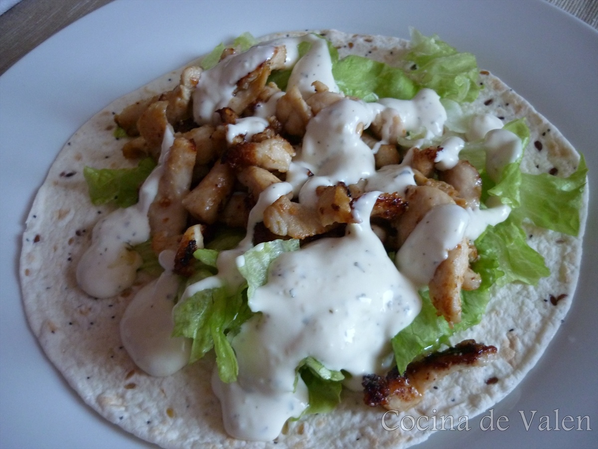 Wrap de Pollo