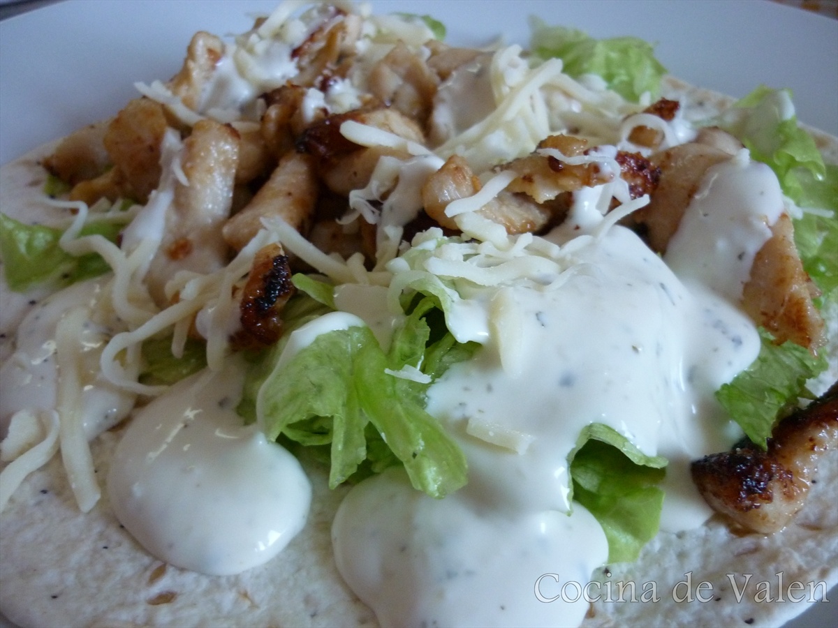Wrap de Pollo