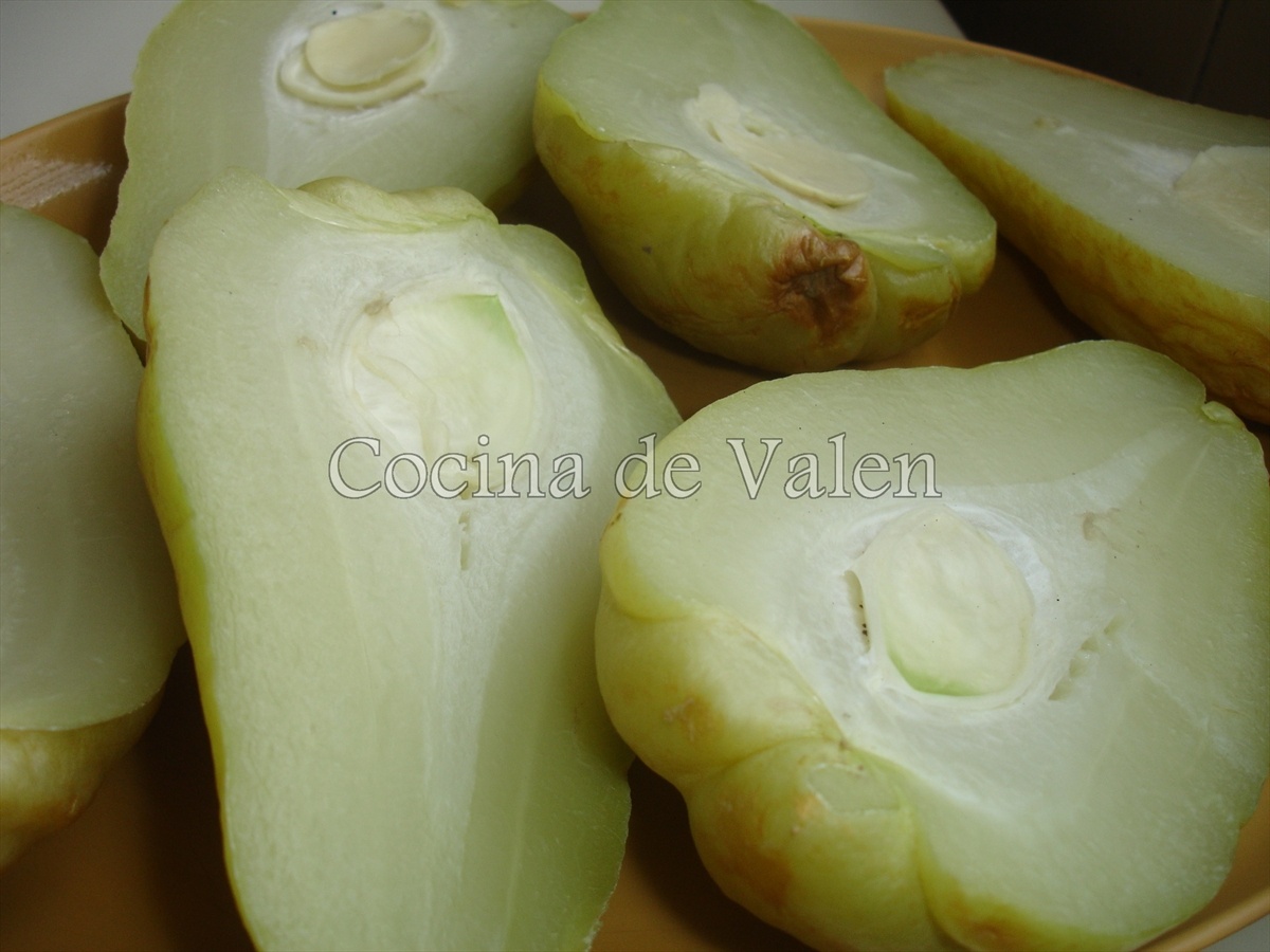 Chayotas Gratinadas - Cocina de Valen