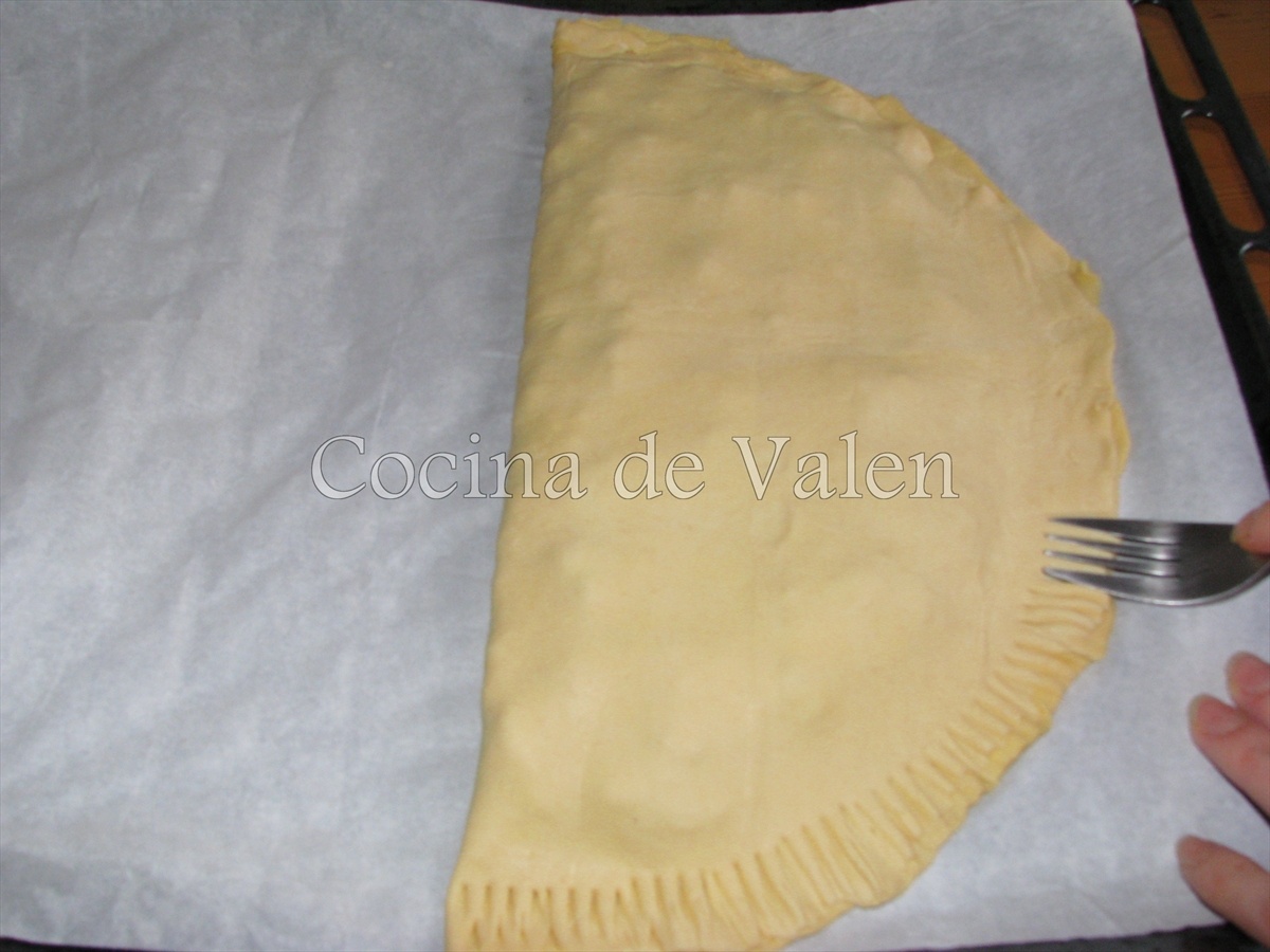 Empanada de hojaldre rellena de carne - Cocina de Valen