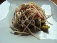 Ensalada de Aguacate y Cangrejo - Cocina de Valen