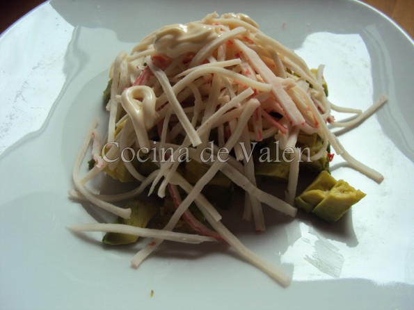 Ensalada de Aguacate y Cangrejo - Cocina de Valen