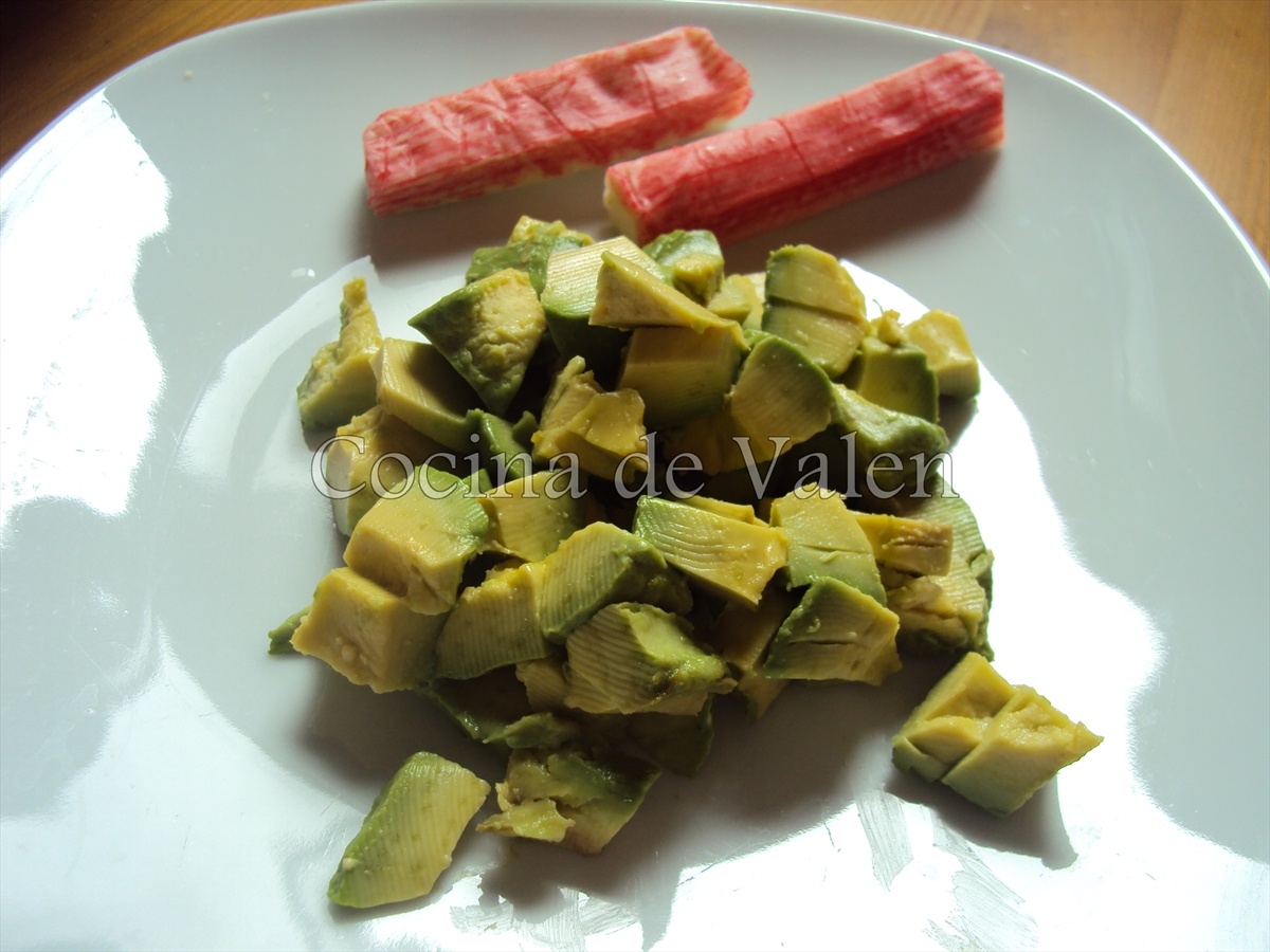 Ensalada de Aguacate y Cangrejo - Cocina de Valen
