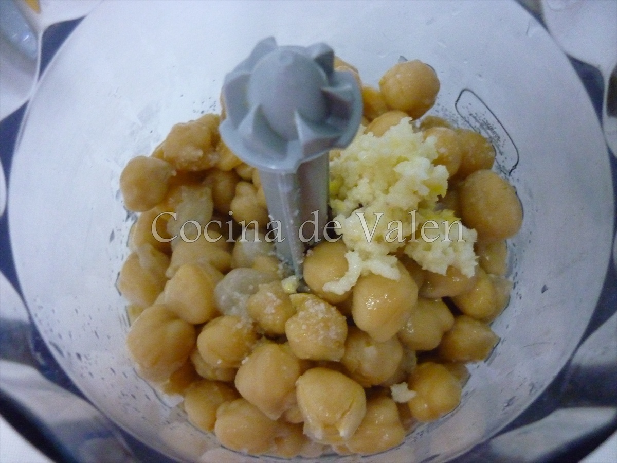 Hummus de Garbanzos - Cocina de Valen