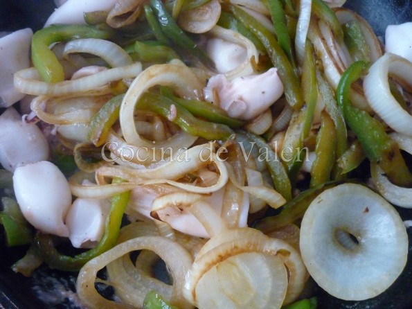 Calamares salteados - Cocina de Valen