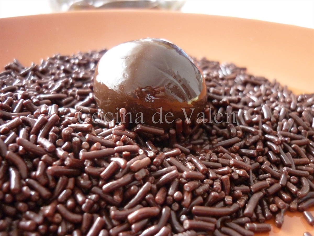 Brigadeiros - Cocina de Valen