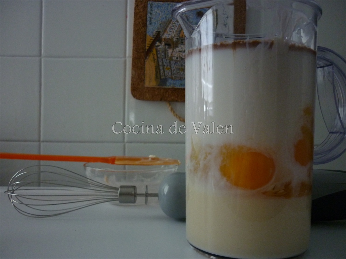 Receta del Flan de Queso - Cocina de Valen