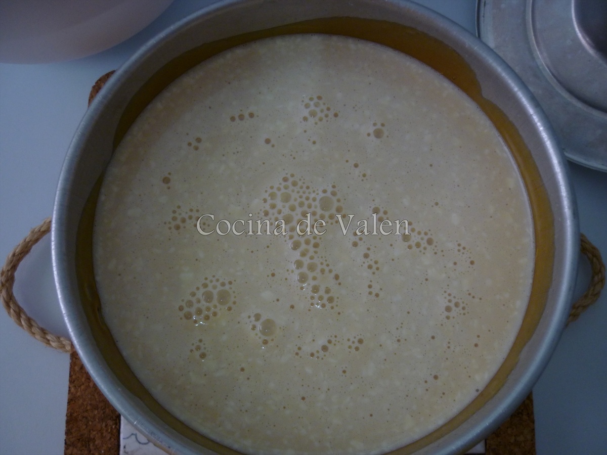 Receta del Flan de Queso - Cocina de Valen